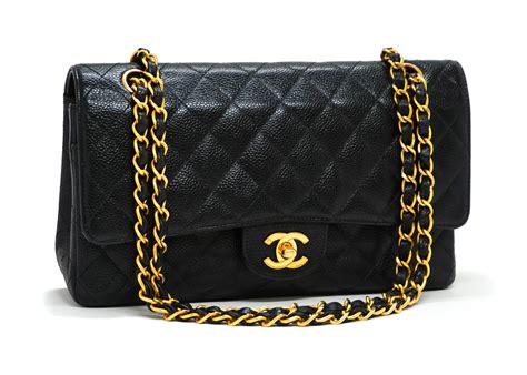 chanel black bag classic|black chanel bag price.